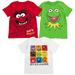 Disney Muppets Rowlf the Dog Kermit Frog Gonzo Toddler Boys 3 Pack T-Shirts Infant to Toddler