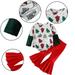 Esaierr Newborn Girls Christmas Clothes Set for Girls 2 PCS Baby Top + Bell Bottom Pants Outfits Pants Trousers Two Piece Spring Autumn Casual Set for 0-18M