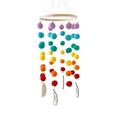 FeiraDeVaidade Baby Bed Mobile Wind Chime Rattle Toy Felt Ball Newborn Nursery Hanging Bell Wooden Ornament Gift For Baby