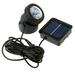 TOYMYTOY Waterproof Solar Pond Light Underwater Light Outdoor Garden Light Projector Lamp