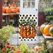 SRstrat Letter Garden Flag Pumpkin Letter Garden Flag Decoration Courtyard Outdoor Hanging Decoration