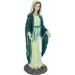 Jiarui Virgin Mary the Blessed Mother of the Immaculate Conception Religious Garden Statue 23 Inch Polyresin Full Color