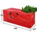 Sunrise Holiday Tree Storage Bag Artificial Christmas Tree Storage Bag for up to 8 ft Tree (Red)