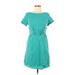 Milly Casual Dress: Green Dresses - Women's Size Medium