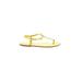 J.Crew Sandals: Yellow Solid Shoes - Women's Size 7 - Open Toe