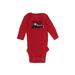 Just One You Made by Carter's Long Sleeve Onesie: Red Bottoms - Size 3 Month