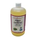 Verdana Organic Castor Oil - USDA Certified Organic - Cold Pressed Unrefined 100% Pure and Hexane Free - 32 Fl Oz