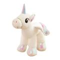 BILLCOS 13.7 21.65 Unicorn Toys Plush Big Unicorn Stuffed Animals Unicorn Birthday Decorations for Girls White and Pink Unicorns Gifts for Children