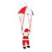 Merry Christmas Decor Toy Doll Gift Home Tree Children Kids Santa Parachute New