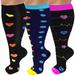 Plus Size Compression Socks for Women Men 20-30 mmHg 2xl 3xl 4xl Wide Calf High Tights Long SocksStockings Best Support for Circulation Running