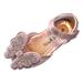 Baby Shoe Socks 0-3 Months Fashion Summer Girls Dance Shoes Princess Dress Performance Shoes Cartoon Butterfly Shape Rhinestone Pearl Sequin Solid Color Ballet Shoes for Girls Size 2 Ties