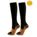 Ersazi Lace Socks Women Women S Solid Color Compression Nylon Compression Calf Socks Athletic Mid Calf Socks In Clearance Black S
