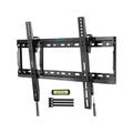 Tilt TV Wall Mount Bracket Low Profile for Most 37-70 Inch LED LCD OLED Plasma Flat Curved Screen TVs Large Tilting Mount Fits 16-24 Inch Wood Studs Max VESA 600x400mm Holds up to 132lbs