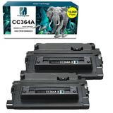 64A CC364A Toner Cartridges for HP 64A CC364A for Laserjet P4014 P4014n P4015 P4015n P4515 P4515tn P4515x Series Printer 2 PK