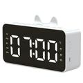 TOYMYTOY LED Display Digital Alarm Clock Multifunctional AM/FM Radio Speaker Alarm Clock