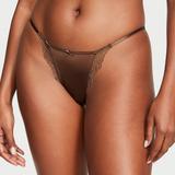 Women's Victoria's Secret Lace-Trim String Bikini Panty