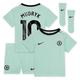 "Chelsea Nike Third Stadium Kit 2023-24 - Infants with Mudryk 10 printing"