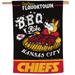 WinCraft Kansas City Chiefs NFL x Guy Fieri’s Flavortown 28" 40" One-Sided Vertical Banner