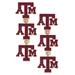 Women's CANVAS Style Texas A&M Aggies Triple Drop Enamel Earrings