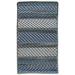 Blue 172 x 136 x 0.5 in Area Rug - Bungalow Rose Rectangle Lachman Rectangle 11'4" X 14'4" Wool Area Rug Wool | 172 H x 136 W x 0.5 D in | Wayfair