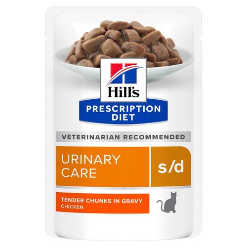 12x 85g Hill's Prescription Diet s/d Urinary Care Katzenfutter nass