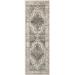 Brown/White 72 x 24 x 0.32 in Area Rug - Langley Street® Louane Performance Brown/Cream Area Rug, Polypropylene | 72 H x 24 W x 0.32 D in | Wayfair