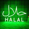 Enseignes au néon Halal pour restaurants arabes nourriture Halal viande bonbons salon de