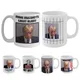 Tasse à café créative Trump tasse à café Mugshot exquise tasse de soutien Trump pour café thé