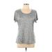 Reebok Active T-Shirt: Gray Activewear - Women's Size Large