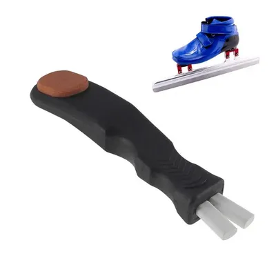 Affûteur de patins de hockey sur glace pierre à aiguiser outil d'affûtage réparation de lame de