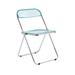 Modern Acrylic Office Task Chair Folding Chair Stackable Plastic Chair