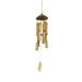 Fdelink Wind Chime Wind Chimes Outdoor Trade Gifts Wind and Chime Long Fair by 46cm Home Decor Wind Chimes Brown