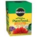 Miracle-Gro Water Soluble All Purpose Plant Food 1.5 Lbs. Safe for All Plants (Pack of 8)