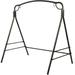 Jiarui Upgraded Metal Porch Swing Stand with Antique Bronze Finish Heavy Duty 660 LBS Weight Capacity Steel Swing Frame with Extra Side Bars Powder Coated Hanging Swing Frame Set for Outdoors