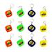 Etereauty Tape Measure Measuring Keychain Mini Retractable Keyring Keychains Small Sewing Measurement