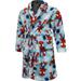 AMERICAN MARKETING ENTERPRISES Boys Marvel Comics Spiderman Light Blue Plush Toddler Robe (2T)