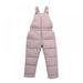 Baby Toddlers Boy Girl Snow Jumpsuit Overalls â€“ Boys and Girls Insulated Ski Pants Overalls (0T-4T)