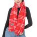 Women's ZooZatz Ohio State Buckeyes Plaid Blanket Scarf