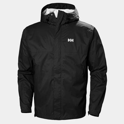Helly Hansen Men's Loke Waterproof Hooded Jacket Black L