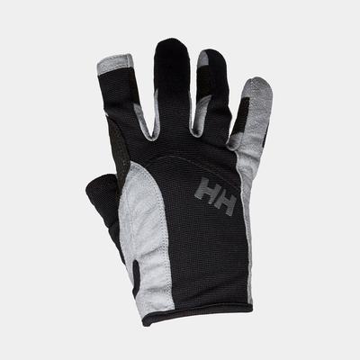 Helly Hansen Men's Durable Long Finger Sailing Gloves Black XS