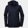 Helly Hansen Women's Aden Great-Fit Versatile Rain Jacket Navy L