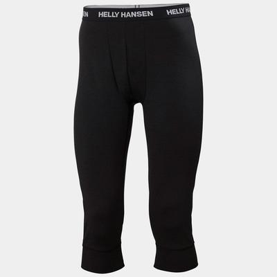 Helly Hansen Men's Lifa Merino Midweight 3/4 Trousers Black S