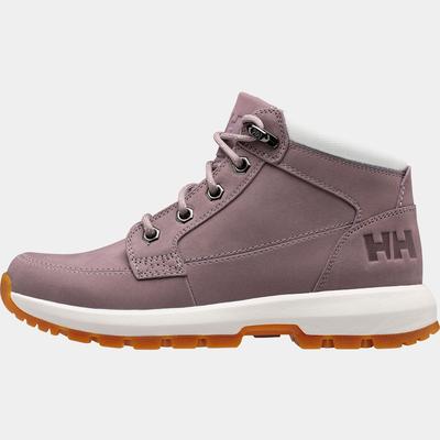 Helly Hansen Women Richmond Casual Boots In Nubuck Leather Pink 4.5