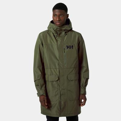 Helly Hansen Men’s Rigging Insulated Raincoat Green M