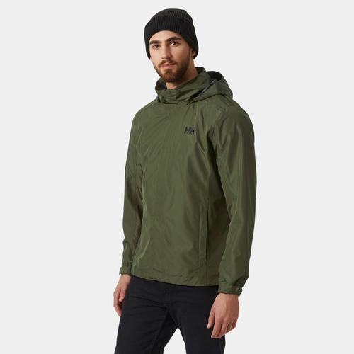 Helly Hansen Men's Dubliner Shell Rain Jacket Green S