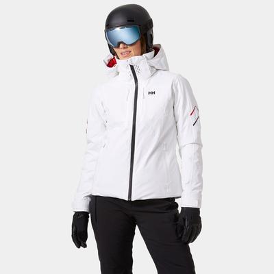 Helly Hansen Women’s Alphelia Infinity Ski Jacket White L