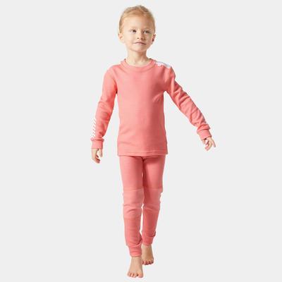 Helly Hansen Kids' LIFA® Merino Wool Base Layer Set Pink 104/4