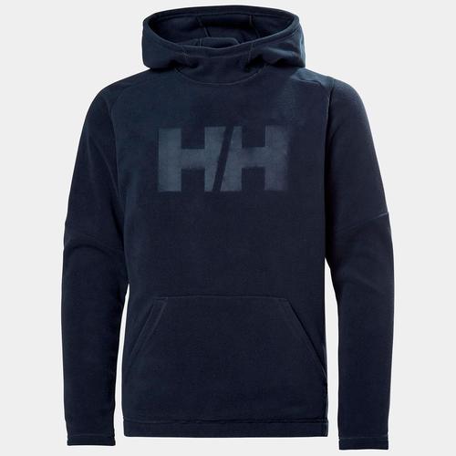 Helly Hansen Junior's Daybreaker Soft Fleece Hoodie Navy 128/8