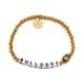 Little Words Project Georgia Bulldogs 14k Waterproof Gold Bracelet