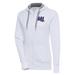 Women's Antigua White Baltimore Ravens Victory Full-Zip Hoodie